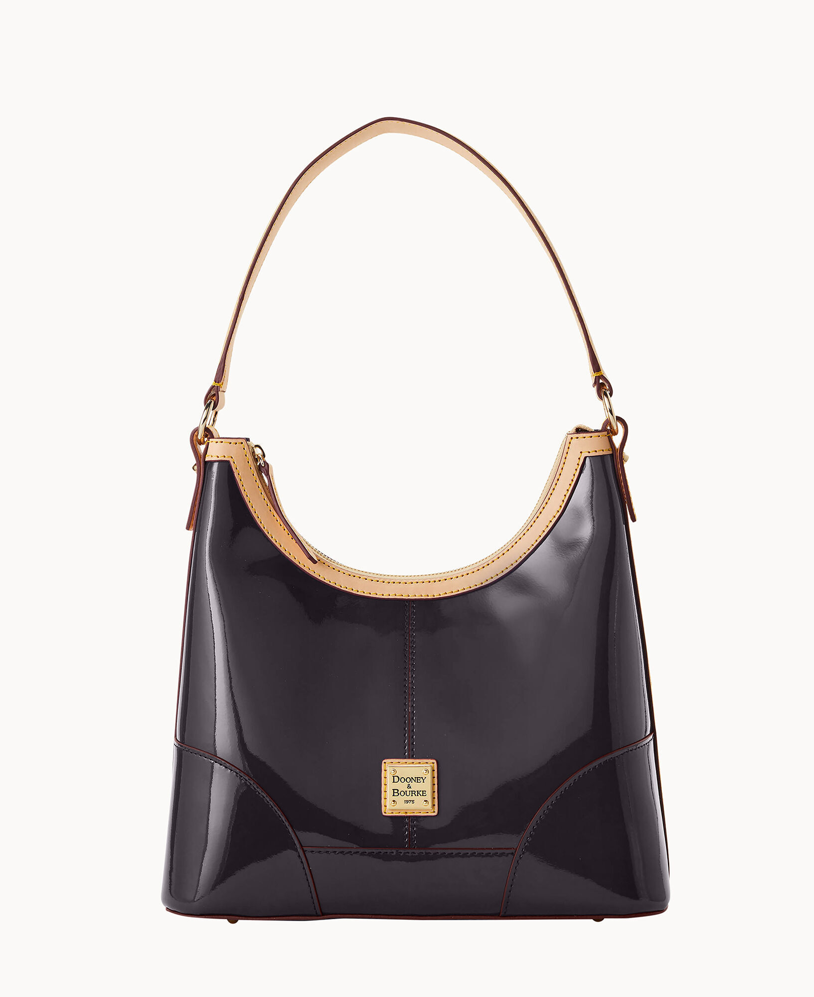 Dooney and bourke black leather purse outlet