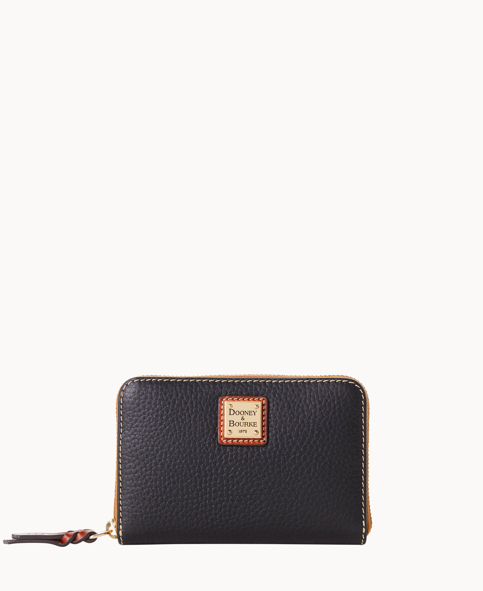 Wallets & purses Fendi - F is Fendi black leather zip around