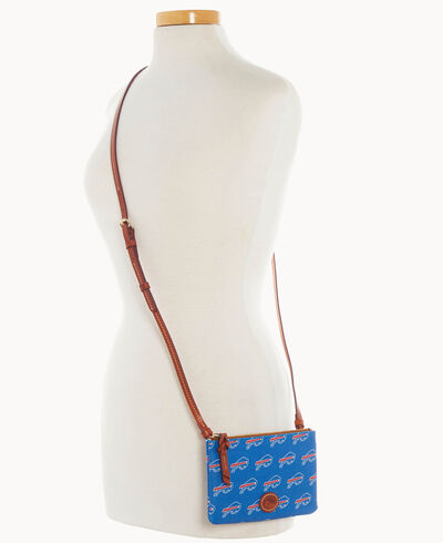 NFL Bills Top Zip Crossbody