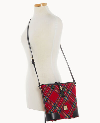 Tartan Crossbody Bucket