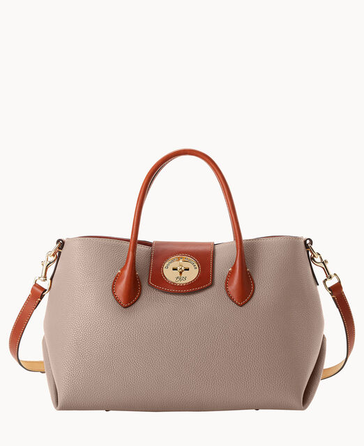 Pebble Turnlock Handle Tote 30