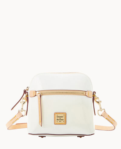 Patent Domed Crossbody