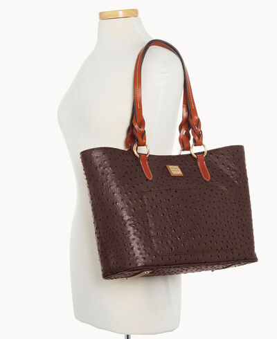 Ostrich Tammy Tote