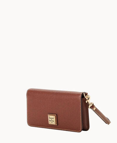 Saffiano Fey Phone Wristlet