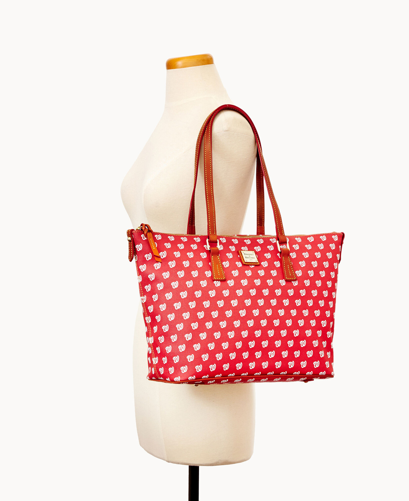 Dooney and bourke zip online top shopper