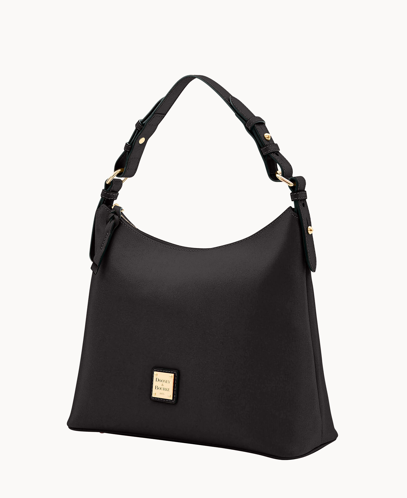 Dooney and bourke black leather purse outlet