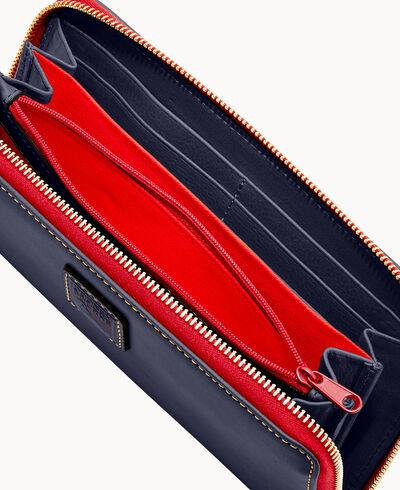 Florentine Large Zip Around Wristlet