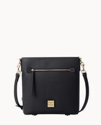 Saffiano Zip Crossbody