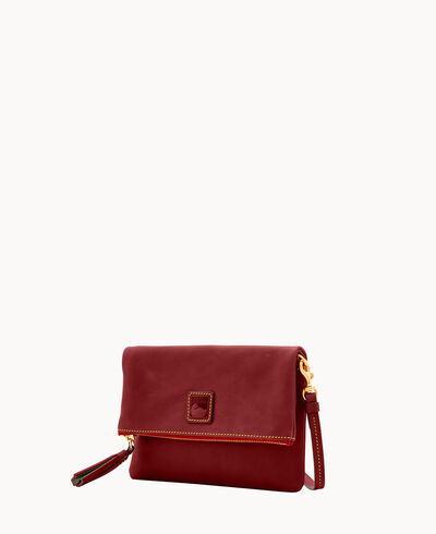 Florentine Foldover Zip Crossbody