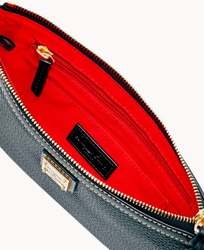 Pebble Grain Clutch Wristlet