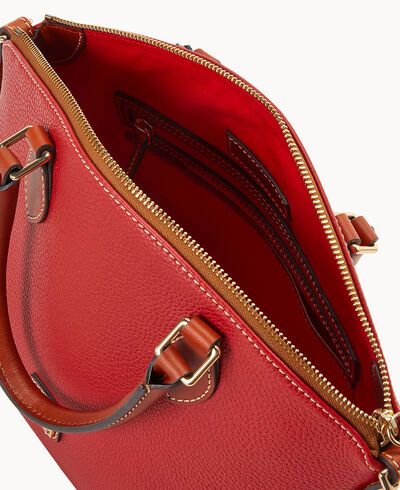 Pebble Grain Geena Satchel