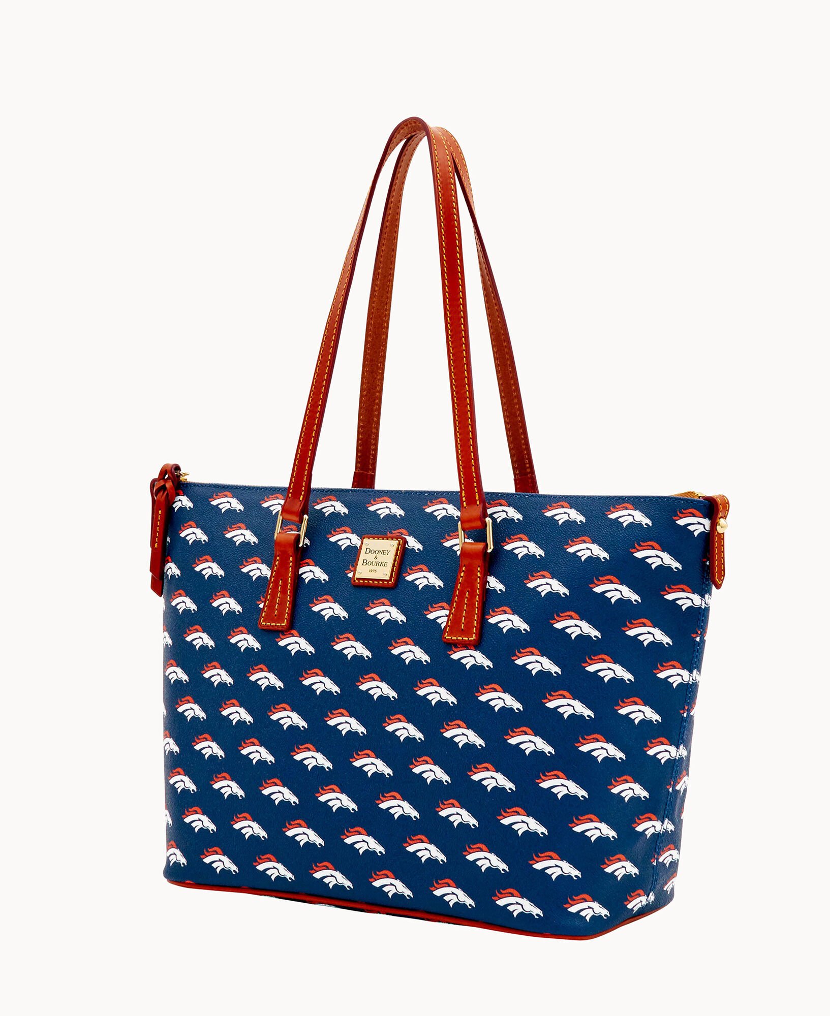 Dooney Bourke NFL Broncos Zip Top Shopper