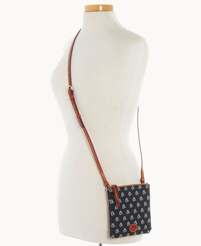 MLB Orioles Small North South Top Zip Crossbody