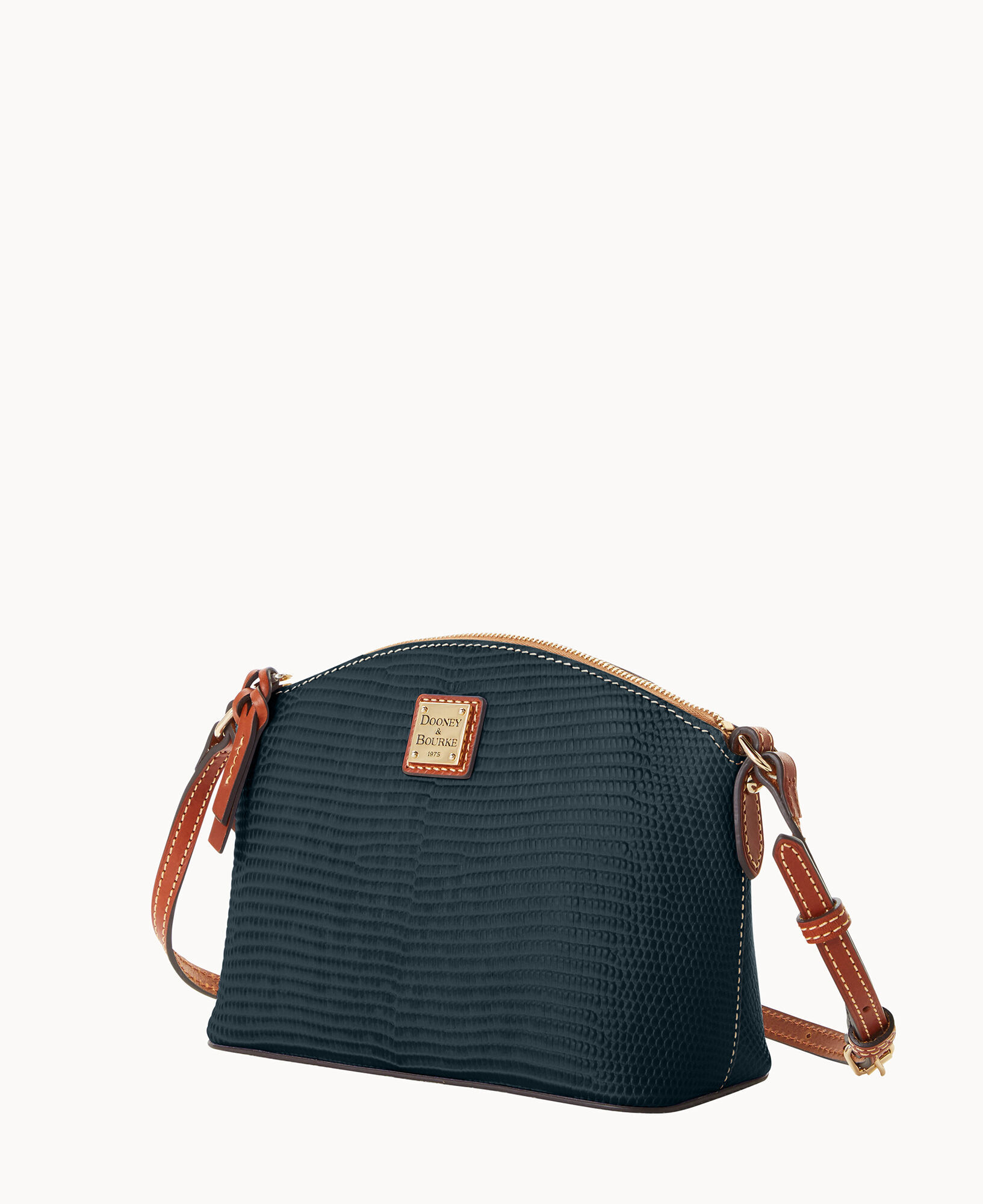 Embossed Lizard Suki Crossbody