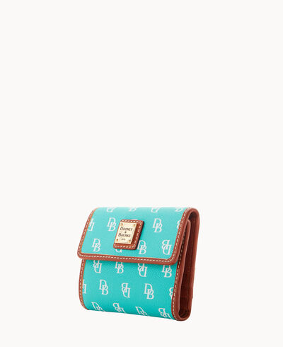 Gretta Small Flap Credit Card Wallet