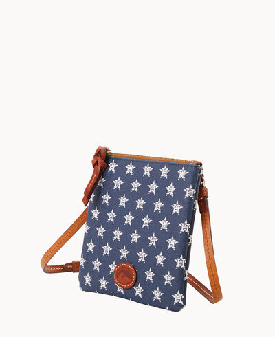 MLB Astros Small North South Top Zip Crossbody