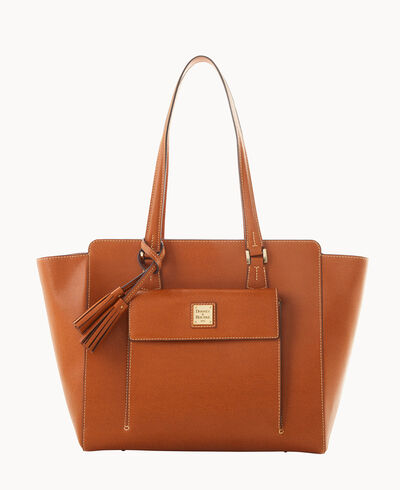 Saffiano East West Shopper
