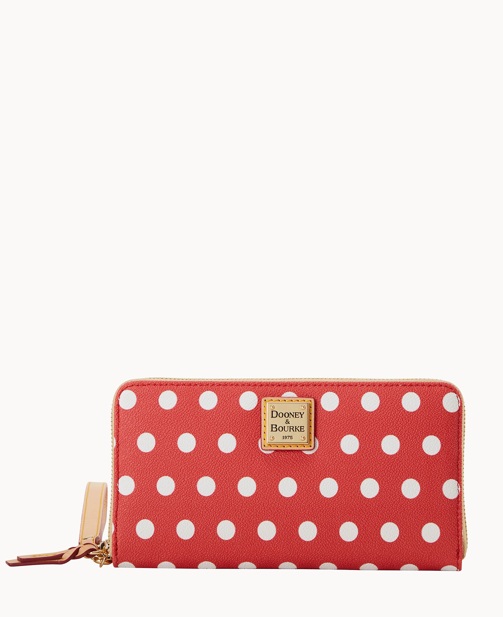 Polka Dot Print Wallet