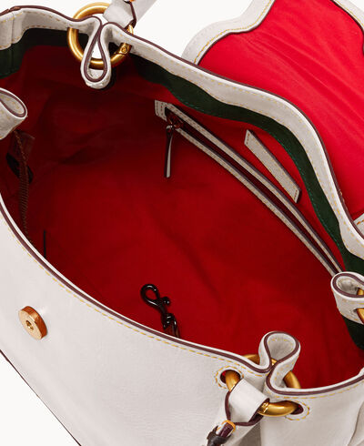 Florentine Flap Satchel