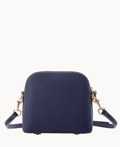 Saffiano Domed Crossbody