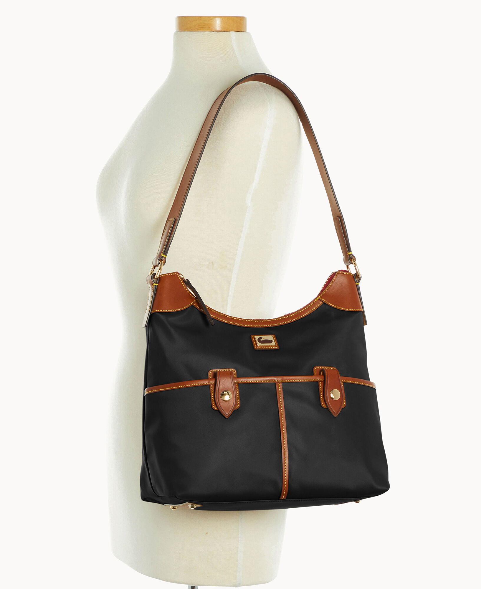 Dooney and bourke nylon hobo sale