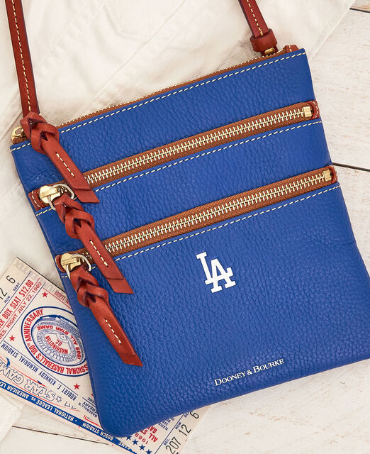 Dooney & Bourke MLB Los Angeles Dodgers Large Slim Crossbody Shoulder Bag