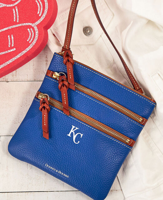 Dooney & Bourke MLB Kansas City Royals Suki Crossbody Shoulder Bag