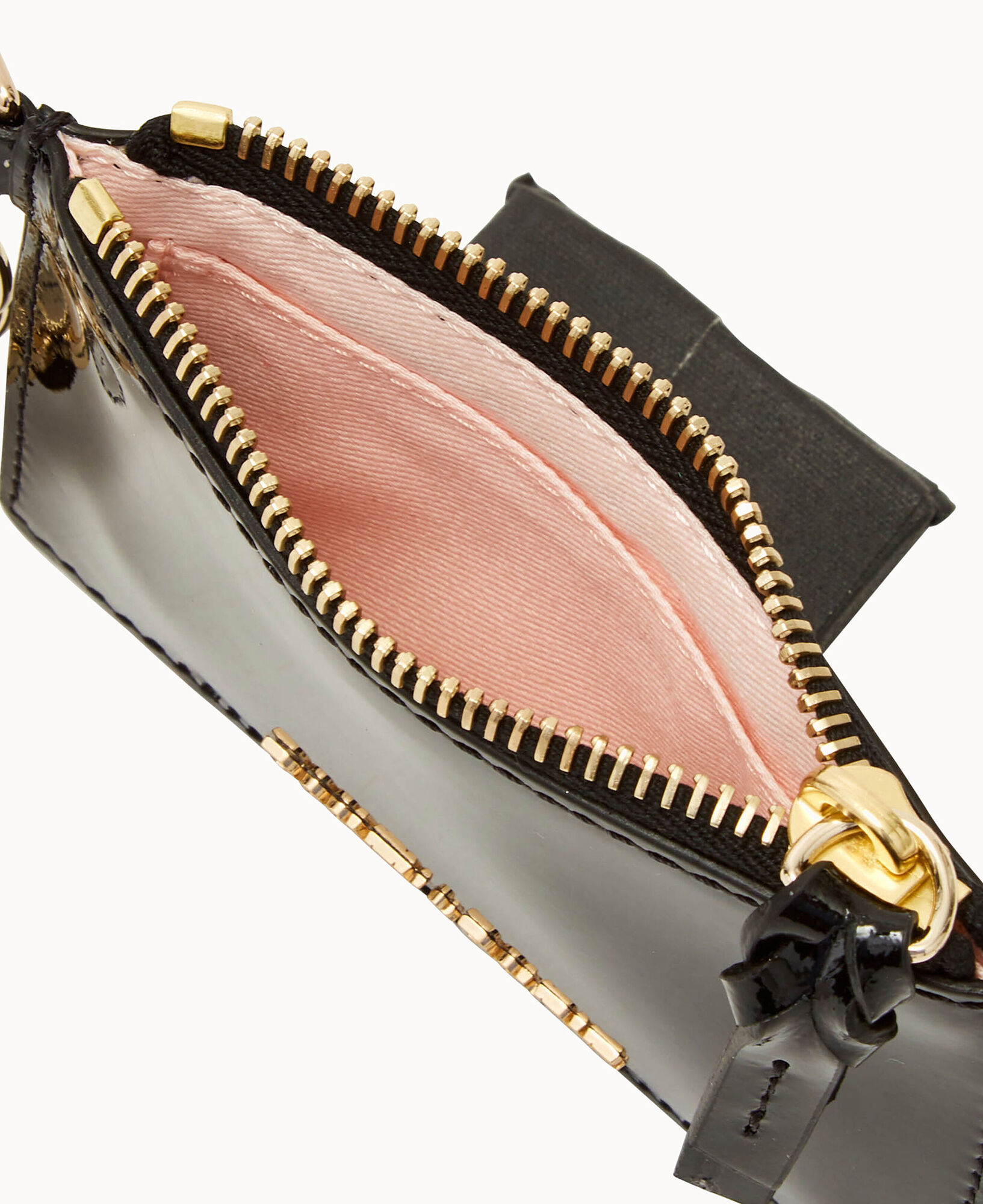 Dooney patent leather top