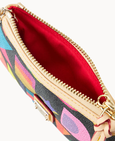 Art Deco Medium Wristlet