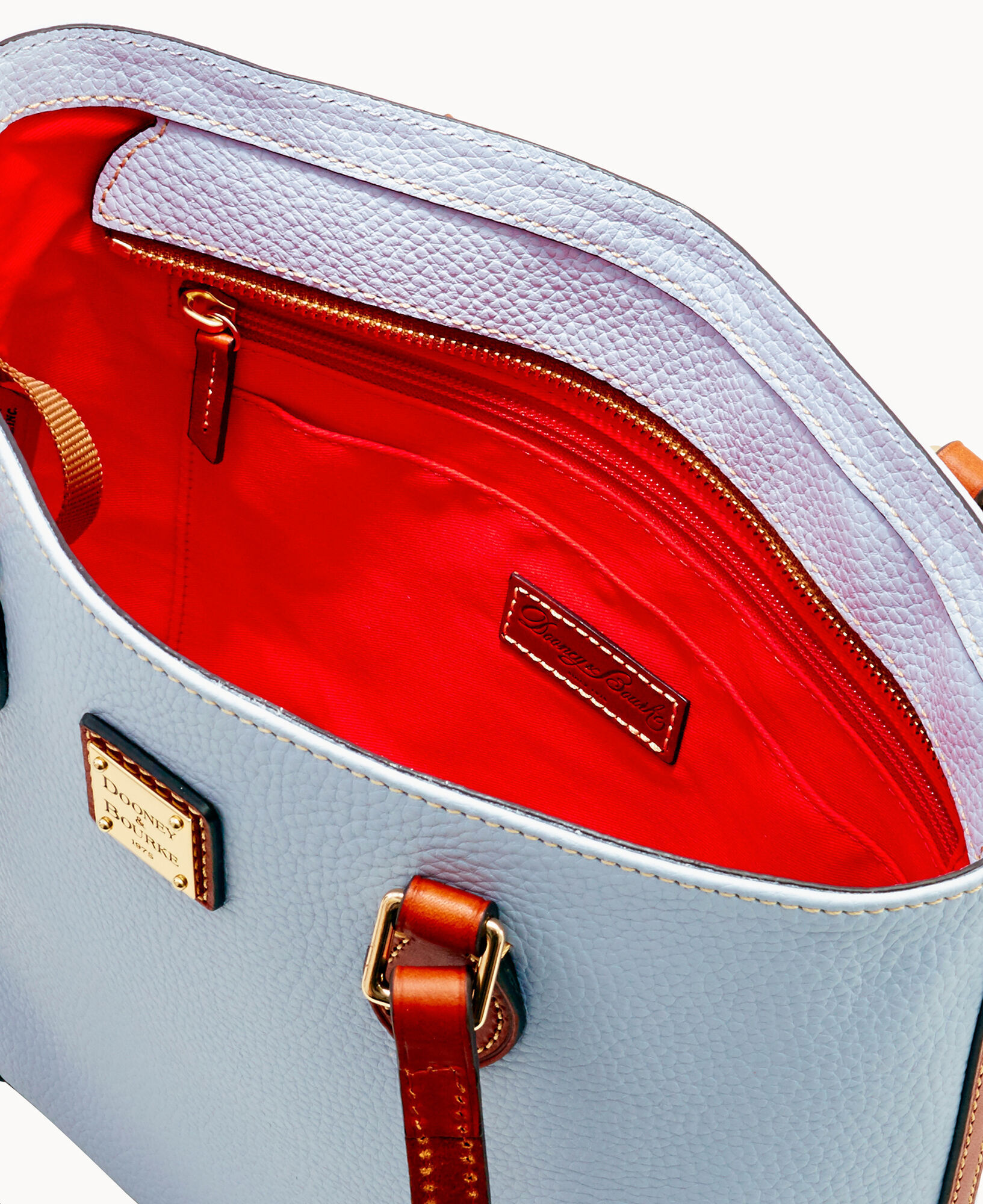 Dooney and bourke red coin purse on sale