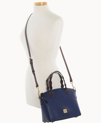 Saffiano Small Heidi Satchel