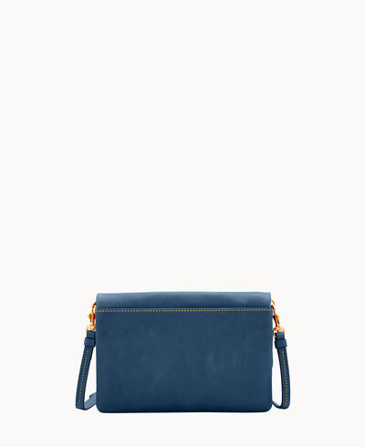 Florentine Foldover Zip Crossbody