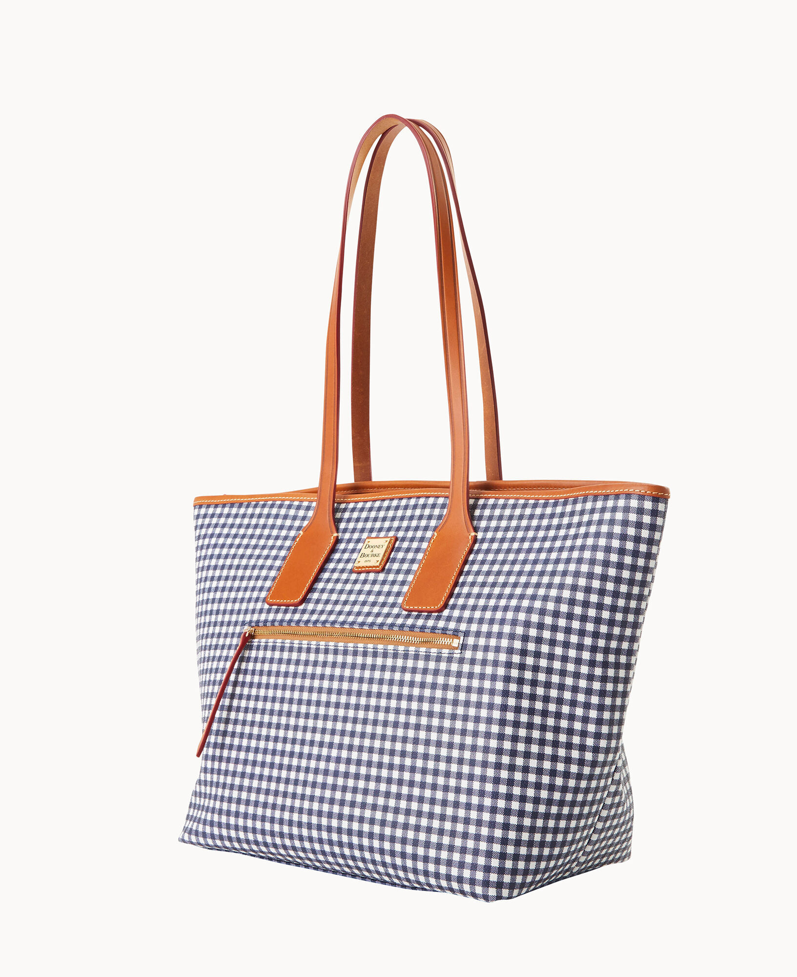 Dooney Bourke Gingham Tote