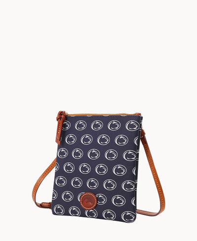 Collegiate Penn State University North South Top Zip Crossbody