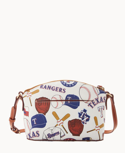 MLB Rangers Suki Crossbody Med Wristlet