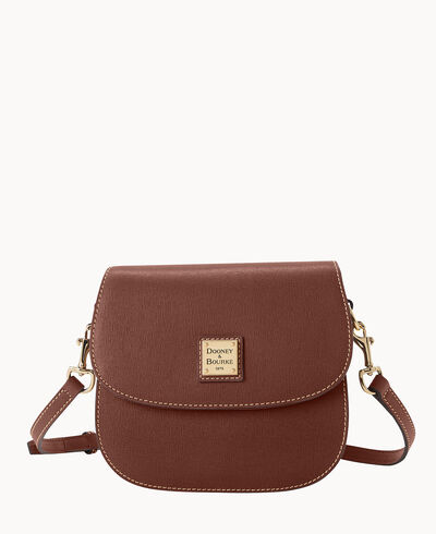 Saffiano Saddle Bag