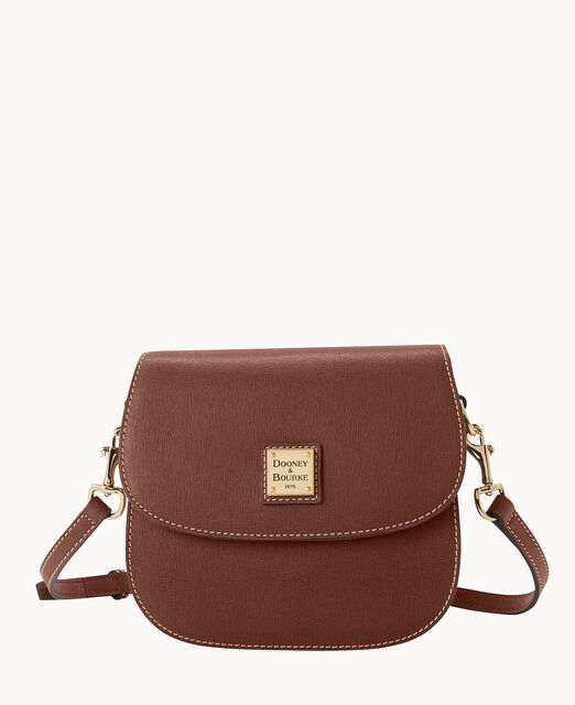 Saffiano Saddle Bag