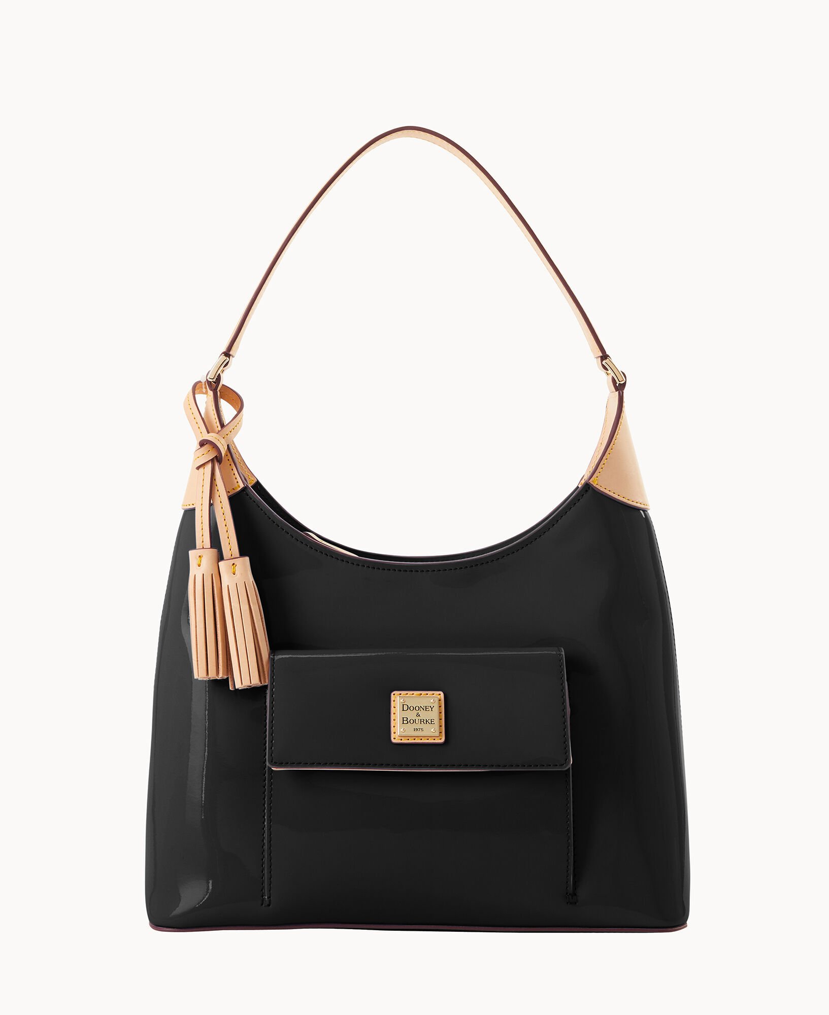 Dooney and bourke leather hobo bag hot sale