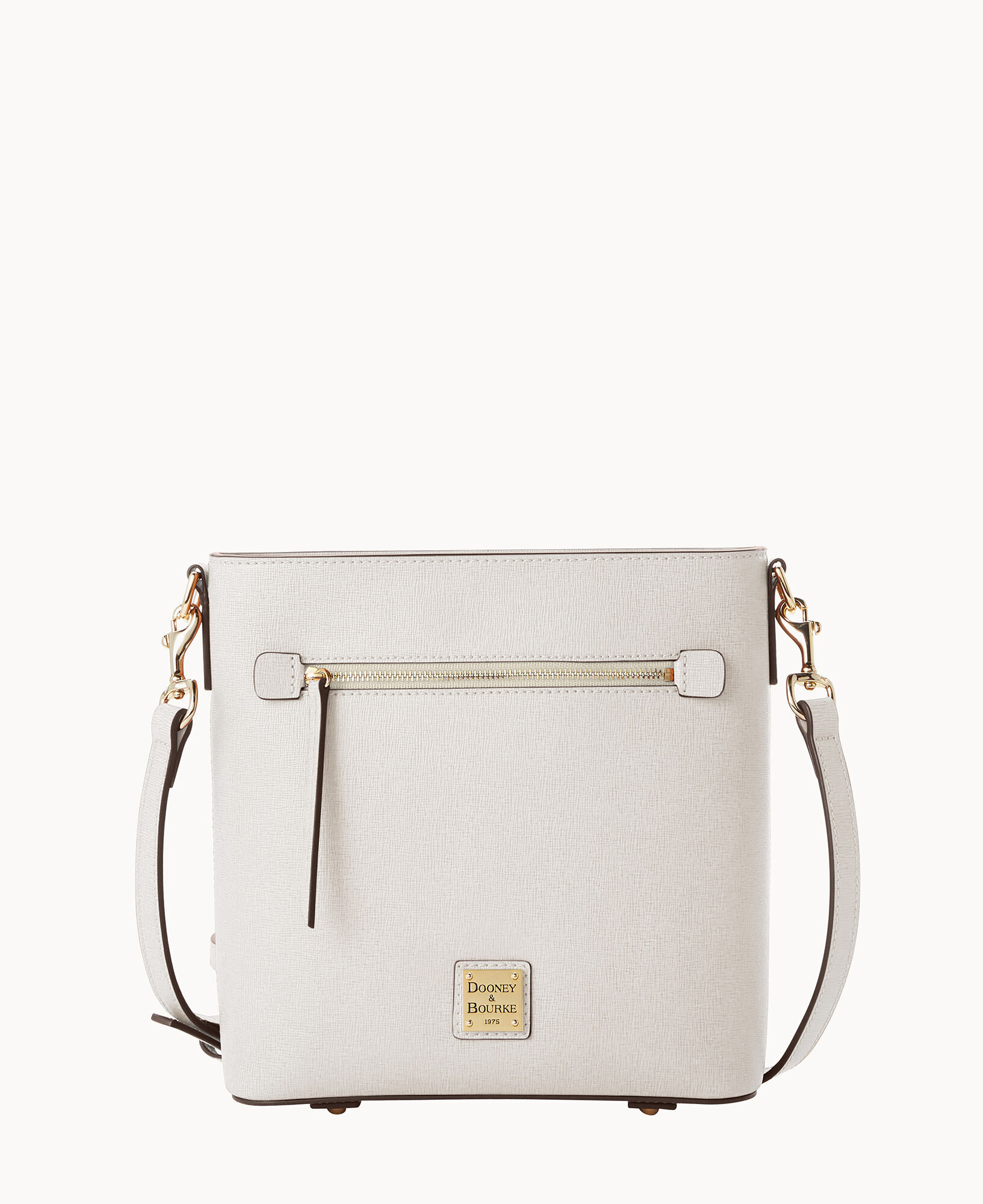 Saffiano Zip Crossbody