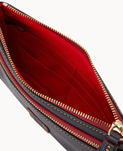 Florentine Double Zip Wristlet