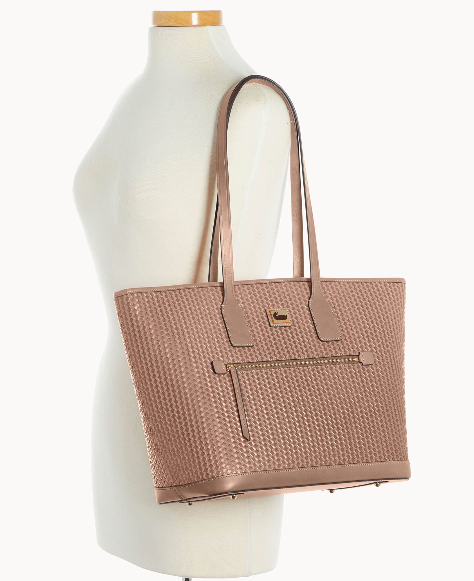 Dooney and bourke woven hot sale
