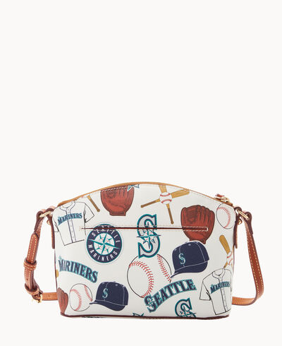 MLB Mariners Suki Crossbody Med Wristlet