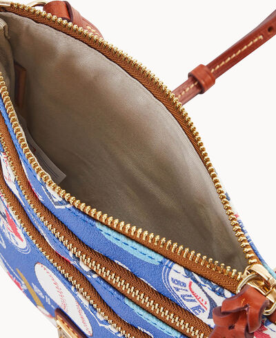 MLB Blue Jays North South Triple Zip Crossbody