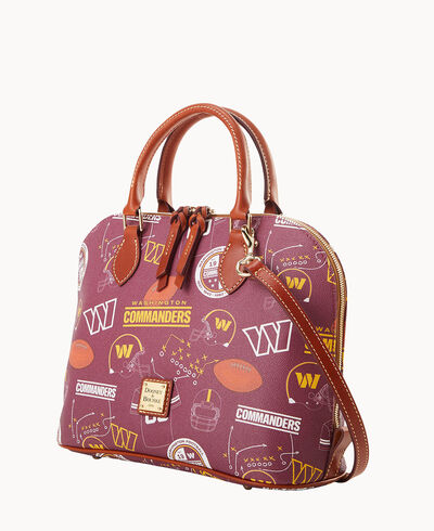 NFL Commanders Zip Zip Satchel