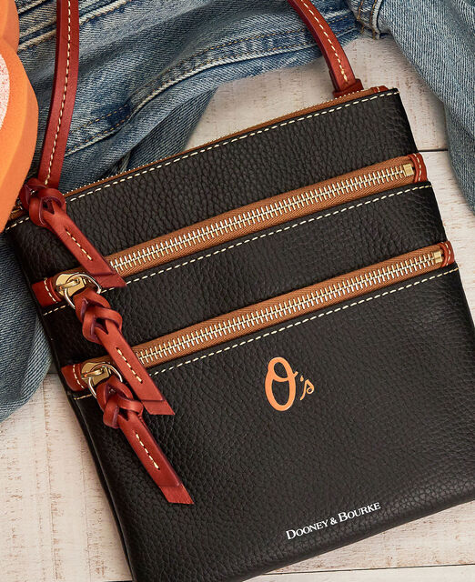 MLB Orioles N S Triple Zip Crossbody