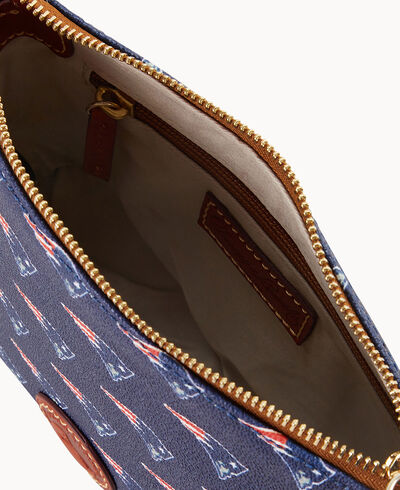 NFL Patriots Crossbody Pouchette