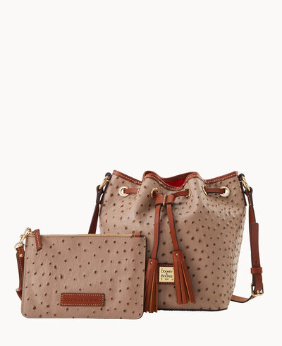 Ostrich Serena Crossbody