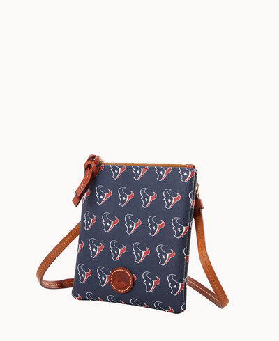 NFL Texans Small North South Top Zip Crossbody