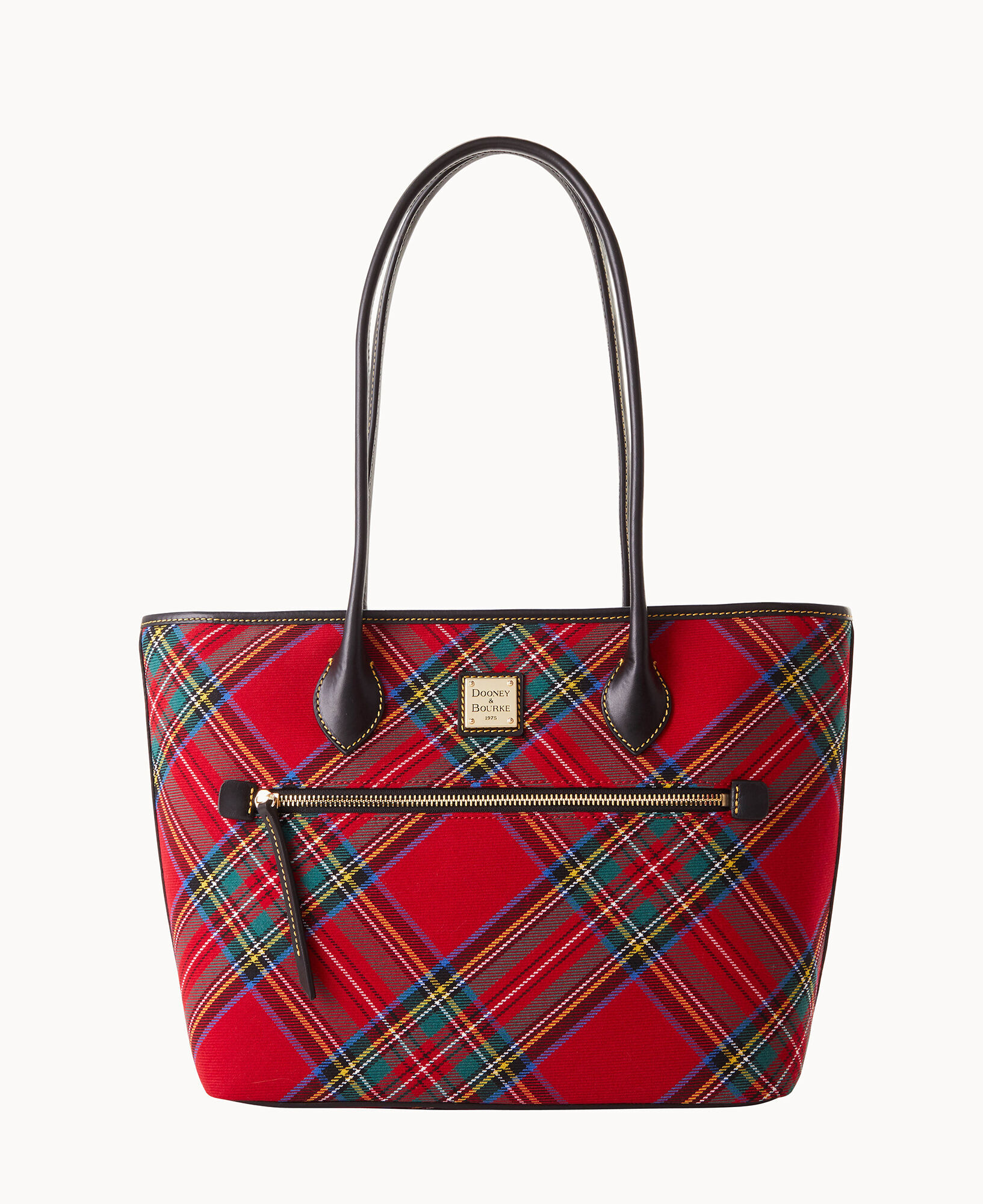 Dooney and bourke tartan victoria sales