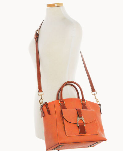 Pebble Grain Naomi Satchel